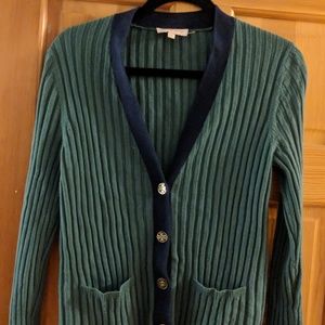 Tory Burch Merino Wool Soft Sweater Cardigan